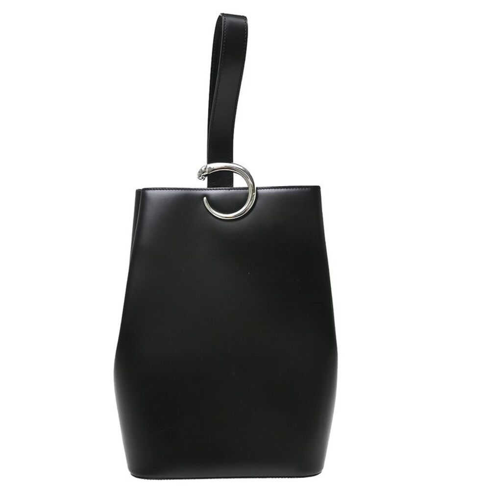 Cartier Panthère Leather Black Leather Tote Bag Bag